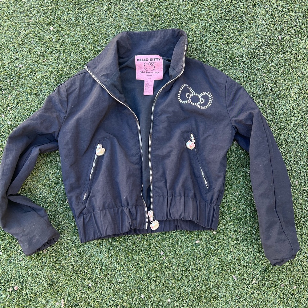 Hello kitty x Forever 21 Black Jacket